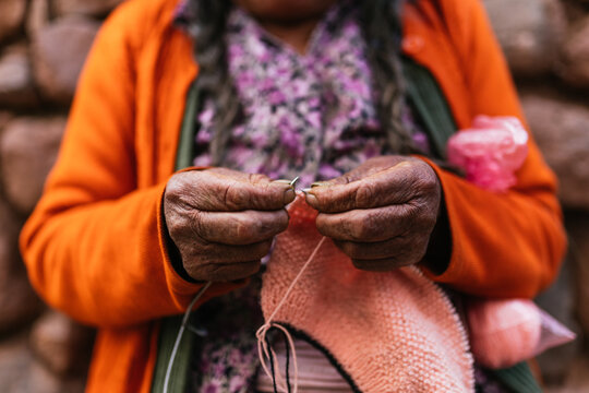 Peruvian idigenous woman