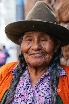 Indigenous old lady