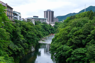 Fototapeta na wymiar 日本の鬼怒川温泉