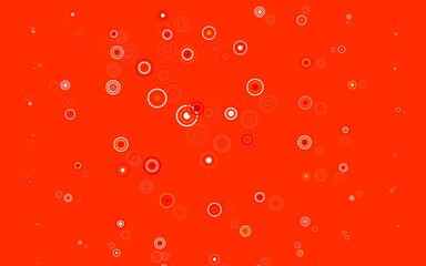 Light Red vector layout with circle shapes.