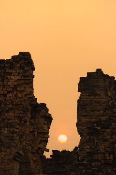 Sunset in Angkor Wat