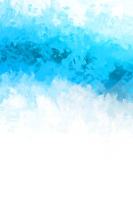 Abstract background of colorful brush strokes. Brushed vibrant wallpaper. Painted artistic creation. Unique and creative illustration.