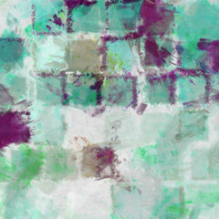 Modern art. Colorful contemporary artwork. Color strokes of paint. Brushstrokes on abstract background. Brush painting.