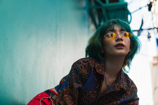 stylish asian girl