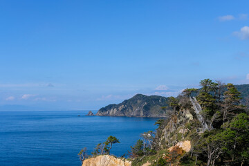 西伊豆黄金崎の馬ロック