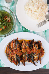 Healthy and delicious Indonesia food for breakfast