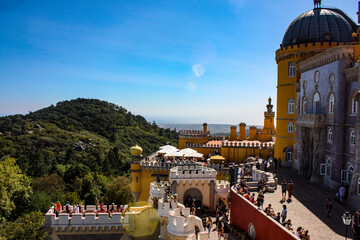 Fototapeta premium view of the castle 