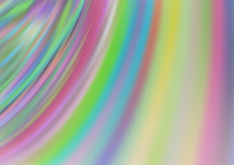 Light Silver, Gray vector background with bent lines.