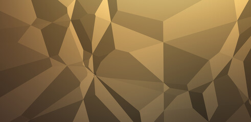 Polygonal background. Colorful wallpaper with geometric design. Digital 3d illustration.