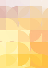 Layers of circular shapes creating a colorful and vibrant design. Digital illustration of circles layout. Futuristic design template.