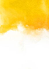 Abstract colorful watercolor on white background. Digital art painting.