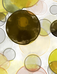 Modern art. Colorful contemporary artwork. Color strokes of paint. Brushstrokes on abstract background. Brush painting.
