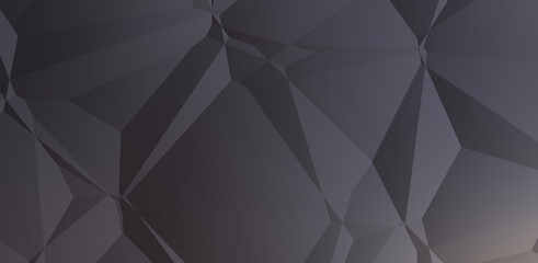 Fototapeta premium Polygonal background. Colorful wallpaper with geometric design. Digital 3d illustration.