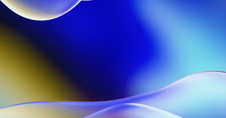 Abstract background. Fluid color gradient waves, with dynamic motion. Neon colorful abstract design of light waves. Illustration For Wallpaper, Banner, Background, Card, Book Illustration, website.