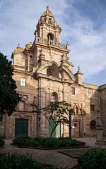 Fototapeta premium Iglesia de Santa Maria del Campo, A Coruna, Galicia, Spain