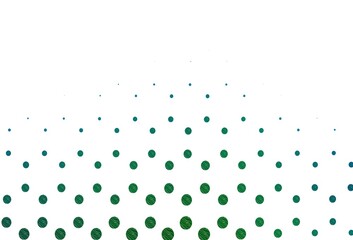 Light blue, green vector cover with spots.