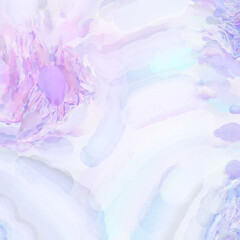 Contemporary art. Colorful texture of hand made artwork. Modern painting. Watercolor strokes on surface. Artistic background image. Abstract painting on canvas. Brushstrokes.