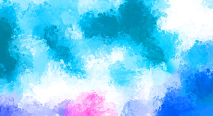 Brushed Painted Abstract Background. Brush stroked painting. Artistic vibrant and colorful wallpaper.
