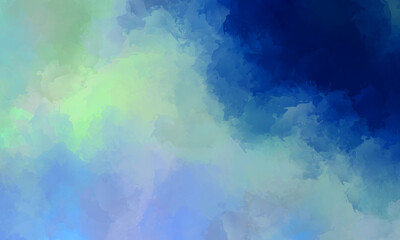 Abstract background of colorful brush strokes. Brushed vibrant wallpaper. Painted artistic creation. Unique and creative illustration.