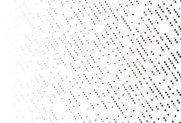 Light Red vector layout with circle shapes.