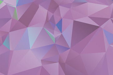 Purple abstract geometric pattern, triangles background, polygonal