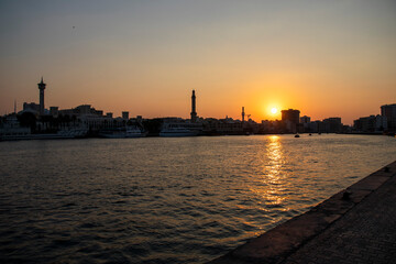 Old part of Dubai city. UAE. Outdoors