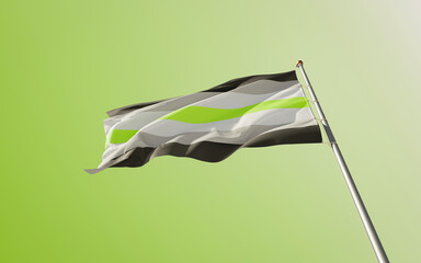 Agender pride flag