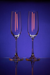 two glasses 