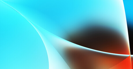 Abstract background. Fluid color gradient waves, with dynamic motion. Neon colorful abstract design of light waves. Illustration For Wallpaper, Banner, Background, Card, Book Illustration, website.