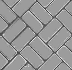 brick paver background pattern with grey color tones