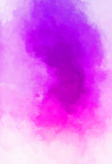 Watercolor painted background. Abstract Illustration wallpaper. Brush stroked painting. 2D Illustration.