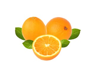 Fototapeta na wymiar orange and mint