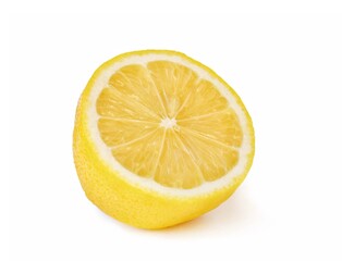 lemon isolated on white