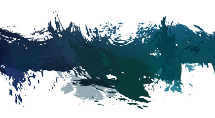 Obraz premium Painted artistic creation. Brushed vibrant wallpaper. Unique and creative illustration. Abstract background of colorful brush strokes.