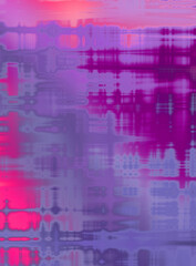 Obraz premium Urban grunge background with geometrical pattern. Linear colorful texture. Futuristic wallpaper of a decaying texture..