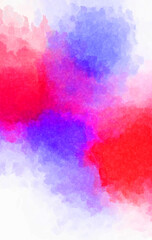 Obraz premium Watercolor painted background. Abstract Illustration wallpaper. Brush stroked painting. 2D Illustration.
