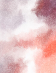 Watercolor painted background. Abstract Illustration wallpaper. Brush stroked painting. 2D Illustration.
