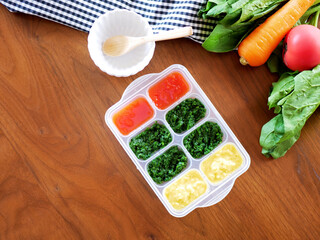 生後7ヶ月頃の赤ちゃんの野菜の離乳食