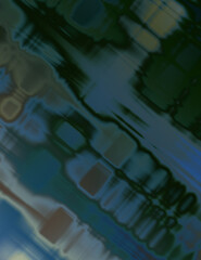 Abstract background. Grungy wallpaper. Geometrical elements on aged grunge texture. Graphic illustration with different color patterns.