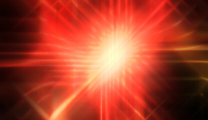 Obraz premium Glowing colorful light flare. Vibrant energy background. Rays of light with ethereal glow. Beautiful wallpaper.