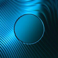 Abstract framed background. Colorful vibrant wavy design wallpaper. Creative graphic 2d illustration with centered frame. Trendy fluid cover with dynamic shapes flow.