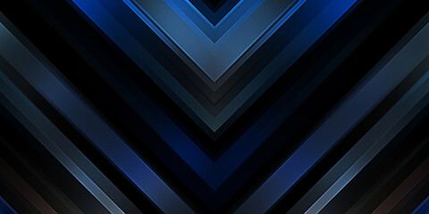 Obraz premium Abstract shining geometric lights background. Fractal symmetric graphic illustration. Intersecting glowing and shimmering bars.