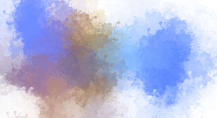 Fototapeta premium Brushed Painted Abstract Background. Brush stroked painting. Artistic vibrant and colorful wallpaper..