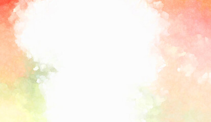 Watercolor painted background. Abstract Illustration wallpaper. Brush stroked painting. 2D Illustration.