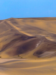 Photograph of a sand dune in the Namib Desert