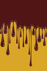 Drops of choco