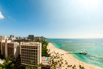 Waikiki Beach,Honolulu,Hawaii