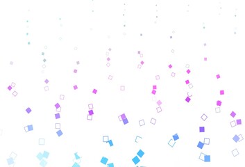 Light Multicolor, Rainbow vector cover with polygonal style.