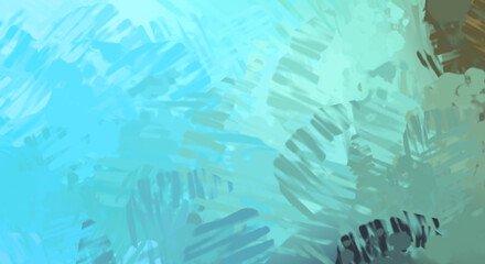Brushed Painted Abstract Background. Brush stroked painting. Artistic vibrant and colorful wallpaper.