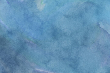 Modern painting of soothing brush strokes resembling alcohol inks. Watercolor abstract painting with pastel colors for poster, wall art, banner, card, book cover or packaging.